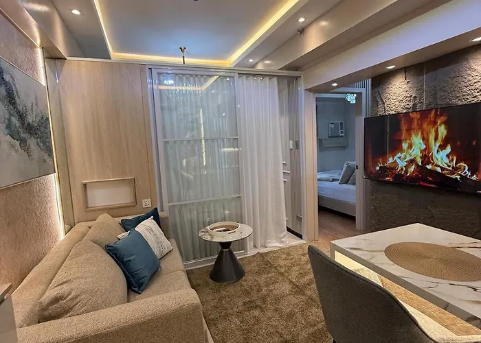 2br Near Bay Moa L Airport With Free Use Of Pool L 4 Ppl Apartment Manila